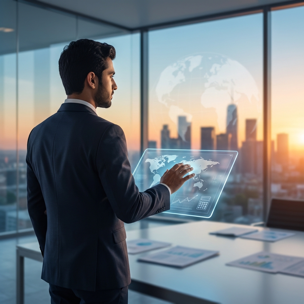 Young professional looking towards a global career with ACCA